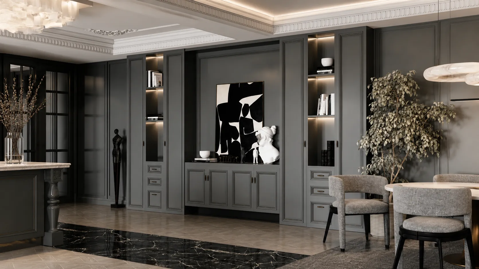 3D wall panels