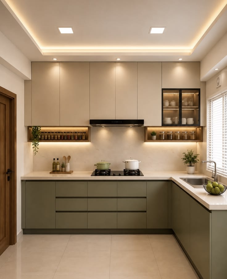 modern modular kitchen