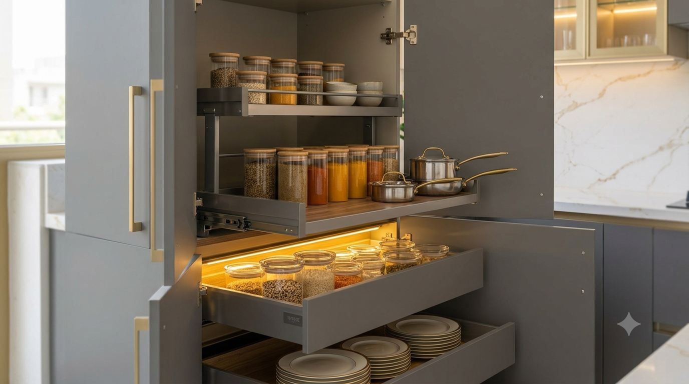 modern modular kitchen
